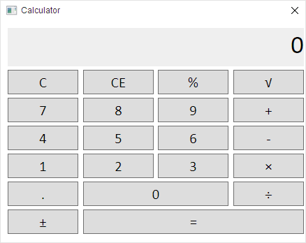 WPF Calculator